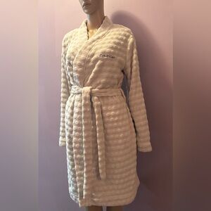 Calvin Klein Soft Cream Robe